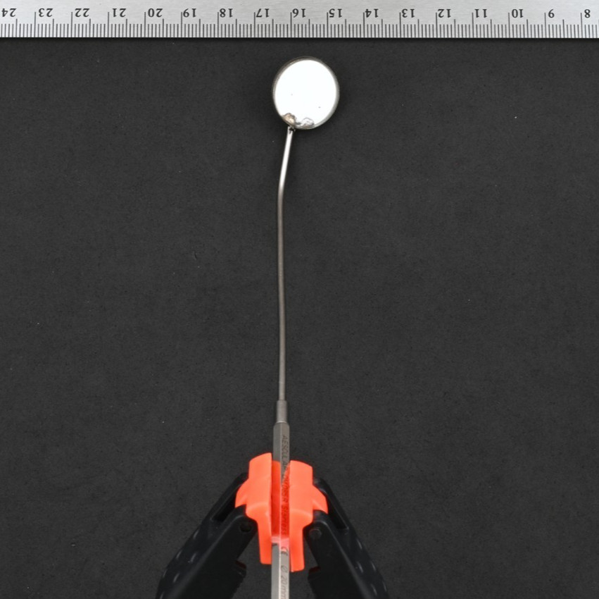 Aesculap OM085R Laryngeal Mirror Size 5 20 mm 7 in ENT Examination Instrument