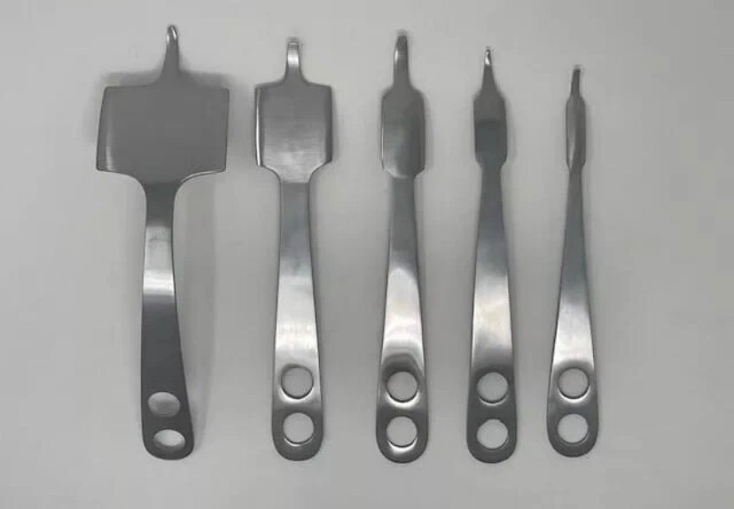 Hohmann Retractor Set (5 pcs) Surgical Orthopedic Instruments Grade Steel