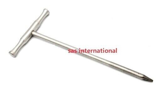 Orthopedic Conical Extractor T- Handle Extraction Screws surgical instrument
