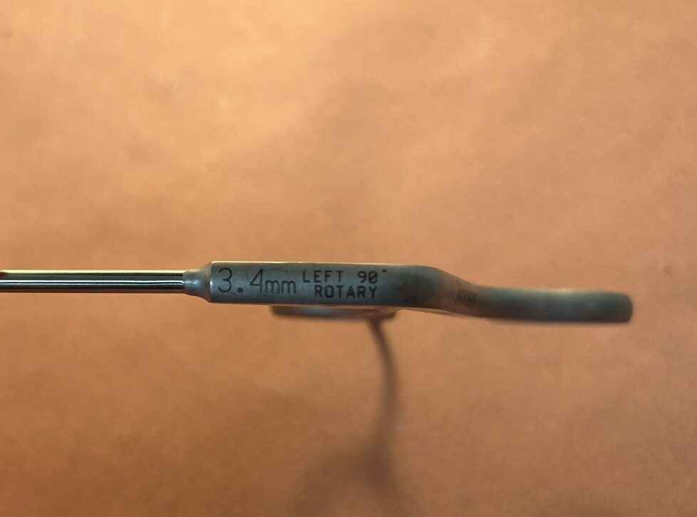 Arthrotek 901273 3.4mm Left 90-Degree Rotary Punch
