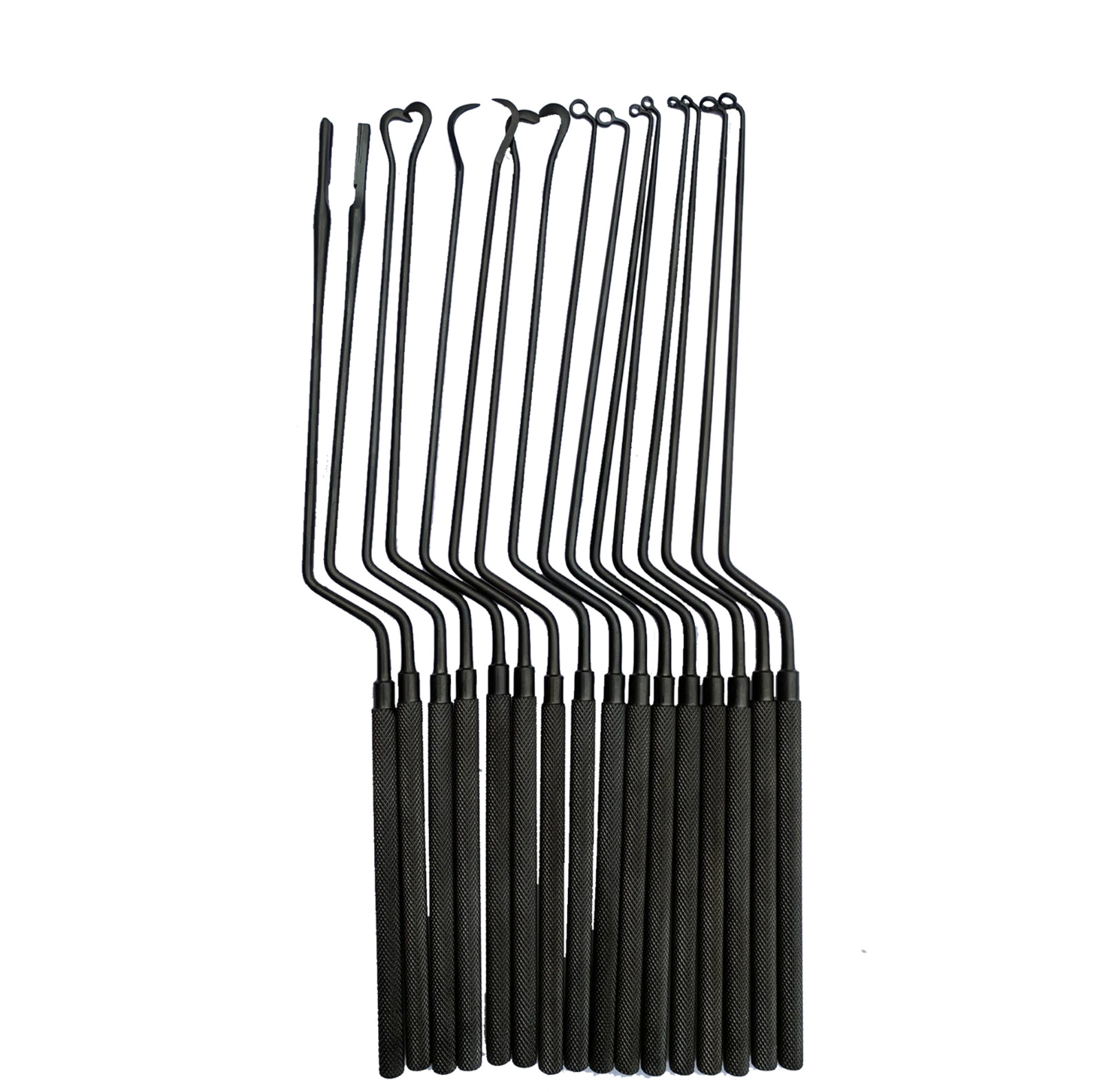 BrAND NEW Hardy Pituitary Neuro Curettes Set Of 16 Surgical Instruments WITH BOX