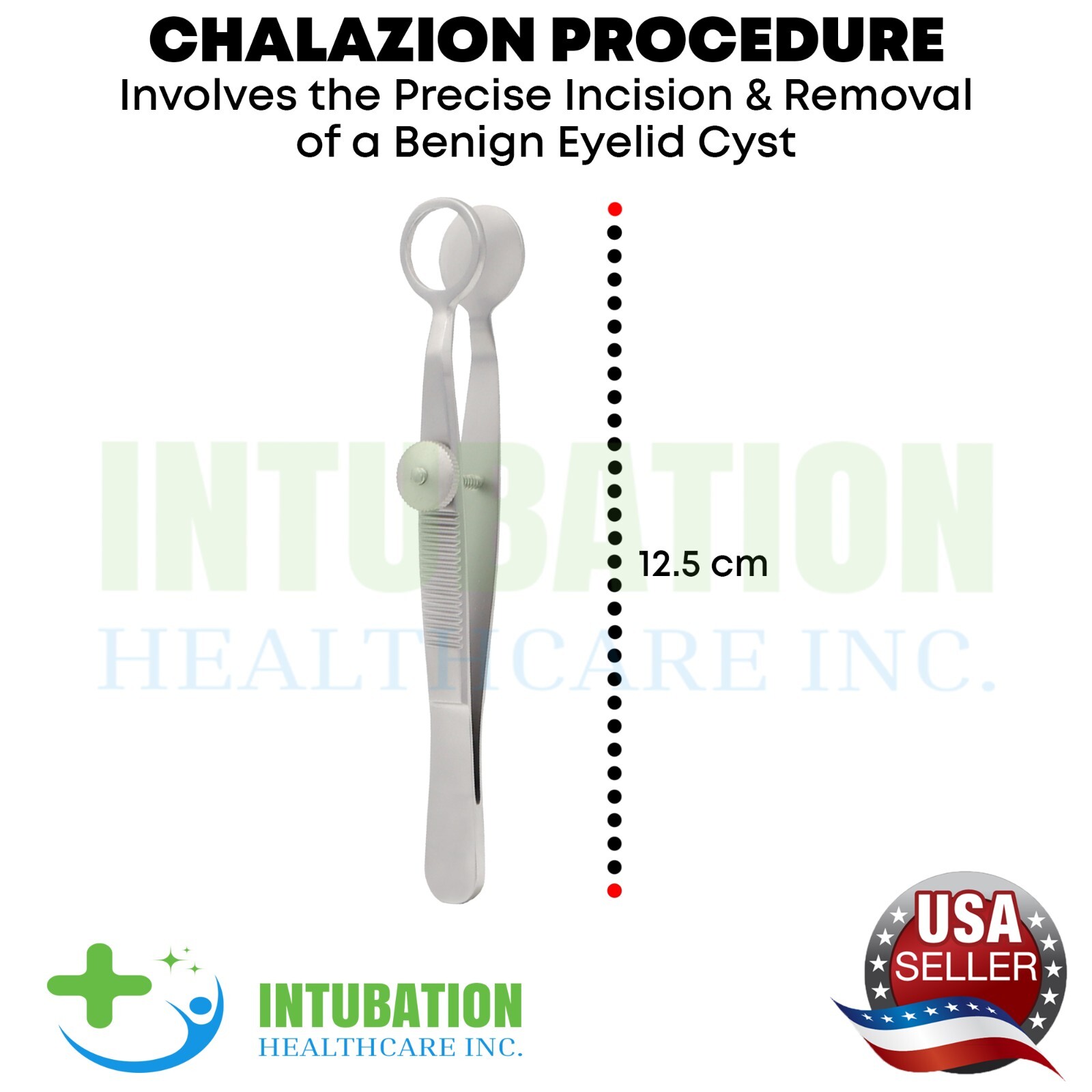 10 Set Chalazion Forceps Curette Double End Scalpel Handle No.3 Single Use 3 Pcs