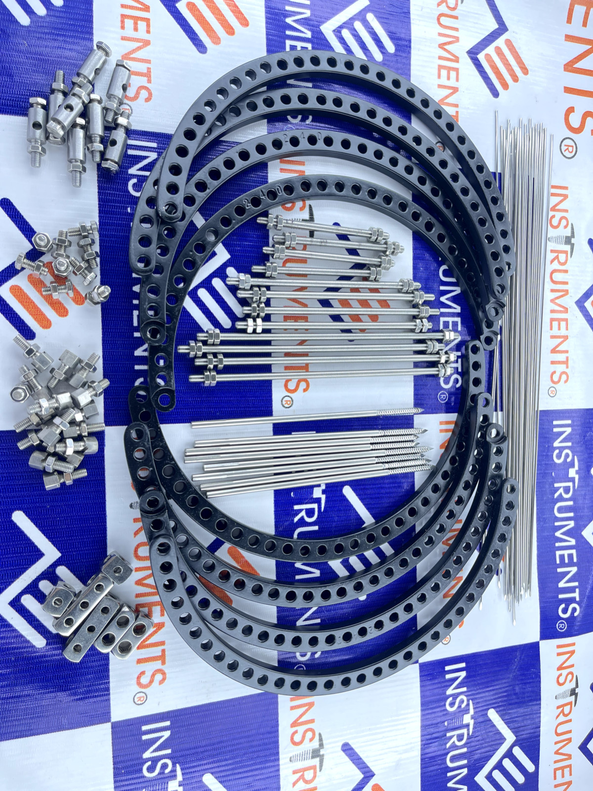 240mm EXTERNAL FIXATION FIXATOR RING IN CARBON FIBRE TIBIAL AND FEMUR FRACTURE
