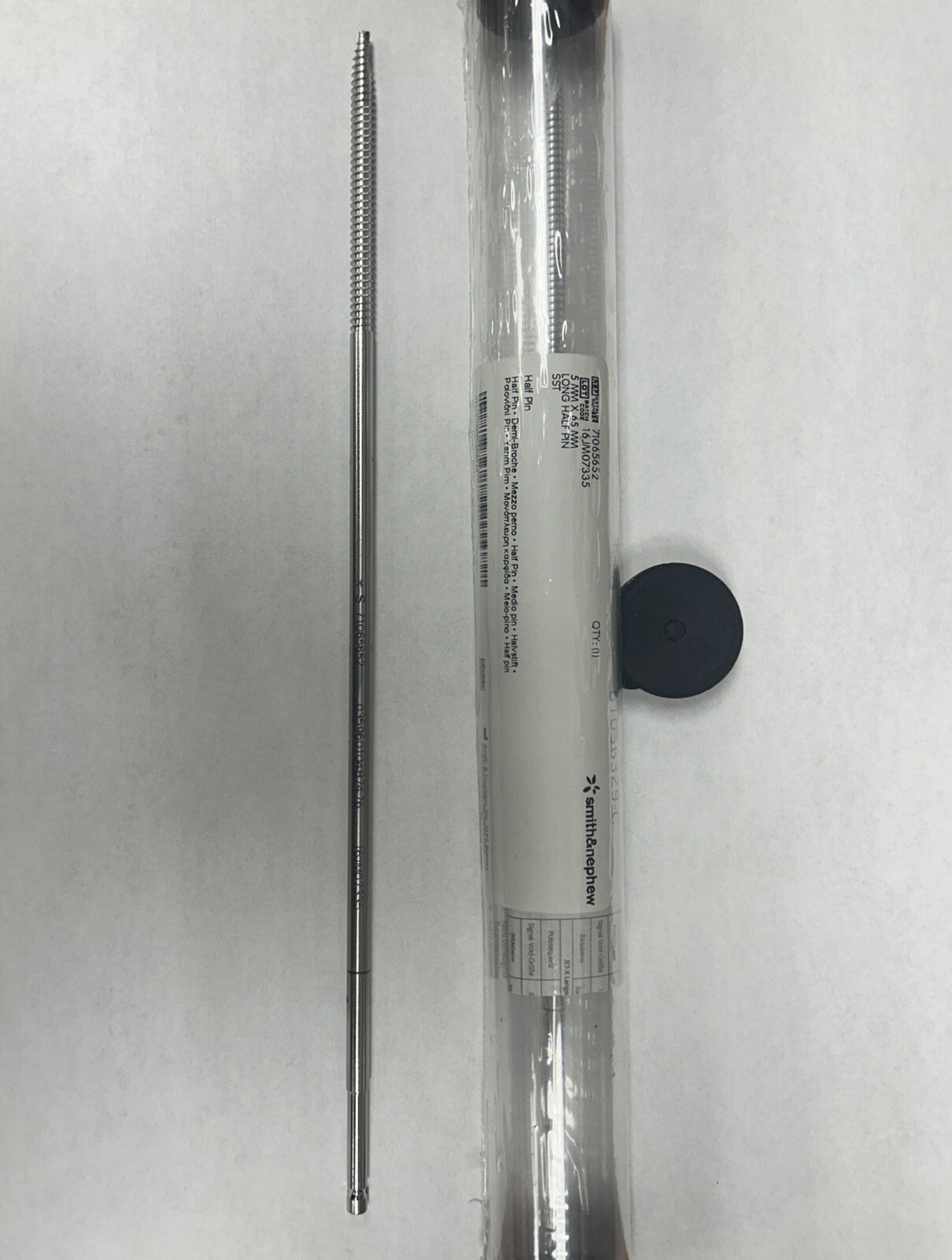 Smith & Nephew 5 mm X 65 mm Long Half Pin 71065642