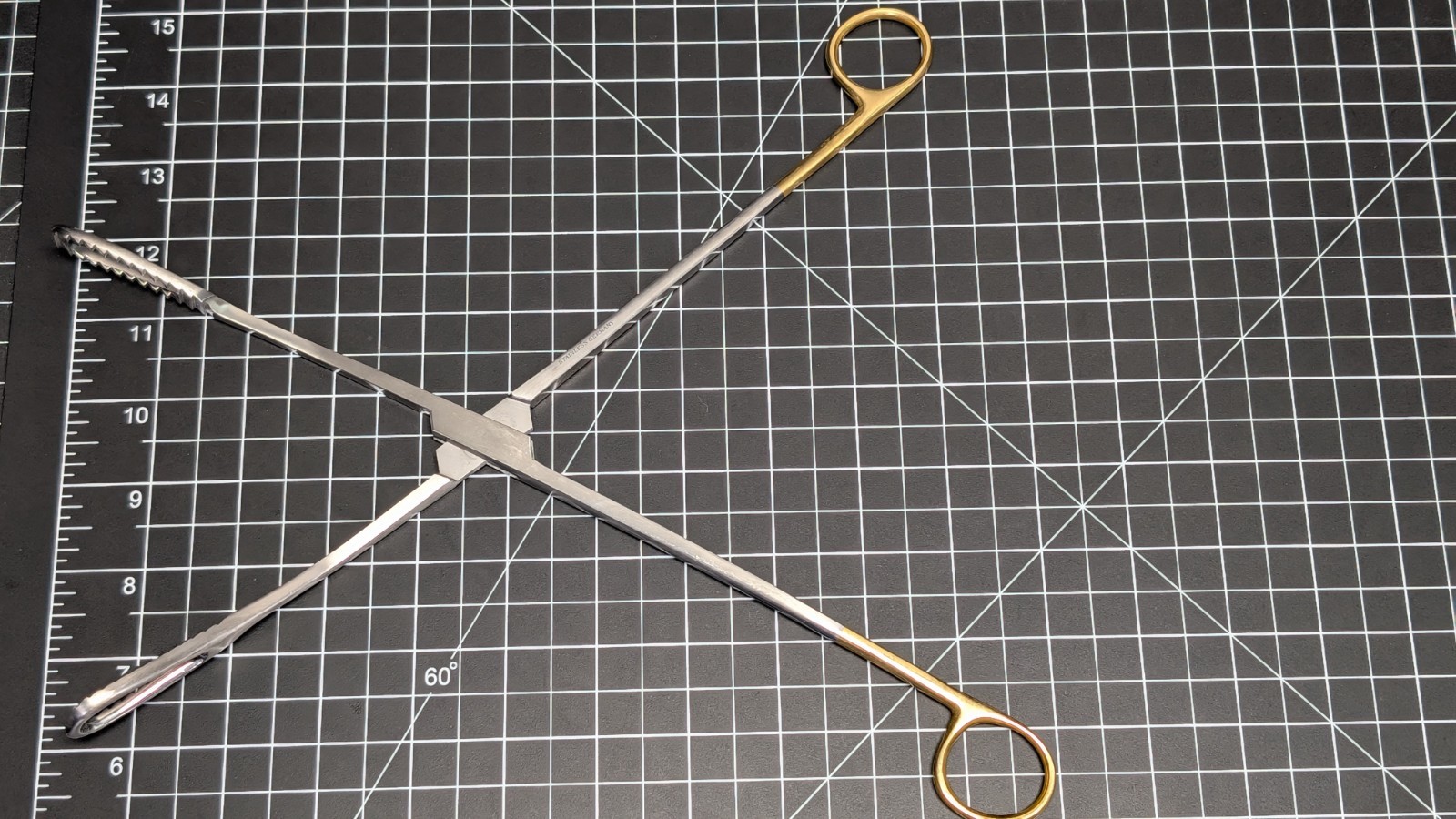 Jarit? Codman? Aesculap? XL Foerster-Ballenger Sponge Tissue Forceps Carbide