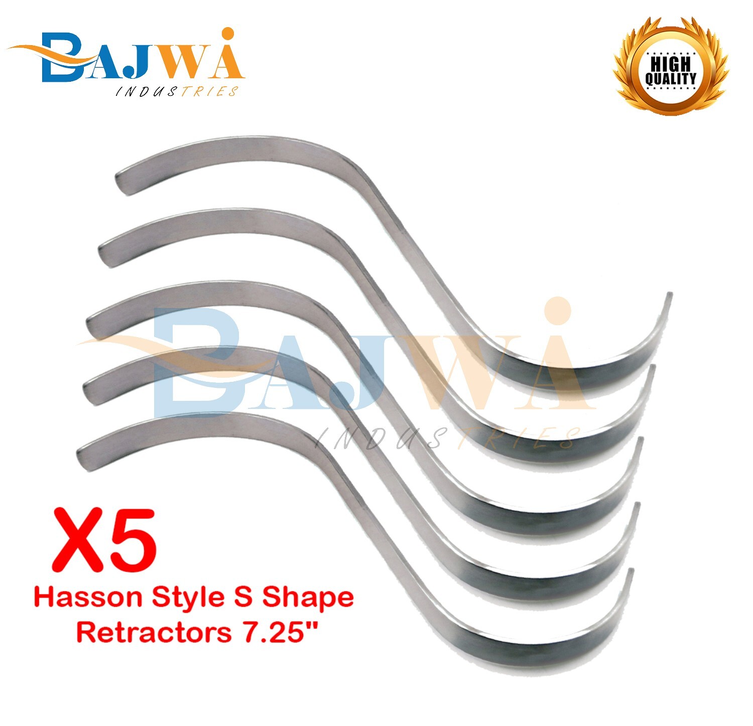 Hasson-Style S Retractor Cannula Placement Surgical Instruments