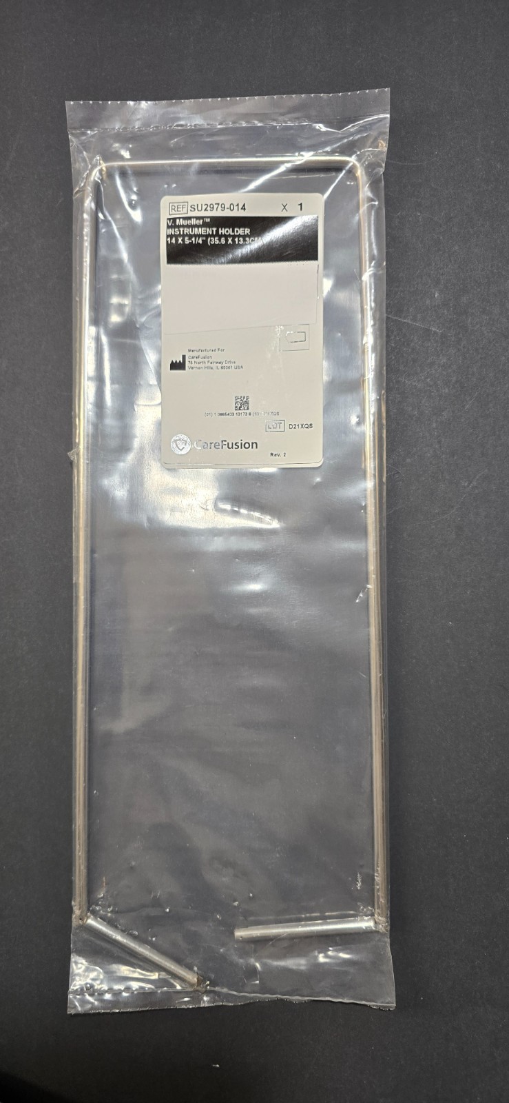 V.Mueller SU2979-014 Surgical Instrument Holder 14 x 5-1/4″