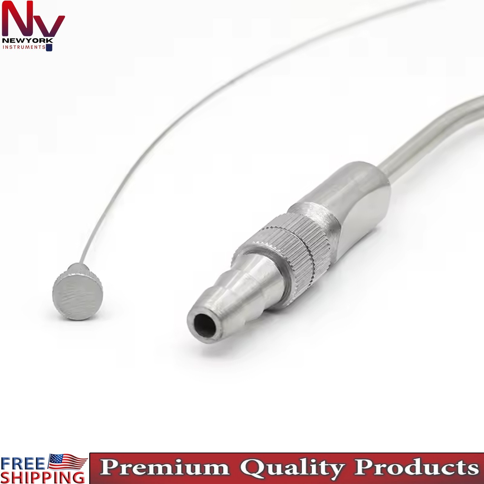Frazier Suction Tube 3.33mm ENT Neurosurgery Surgical Instrument Medical Tool CE