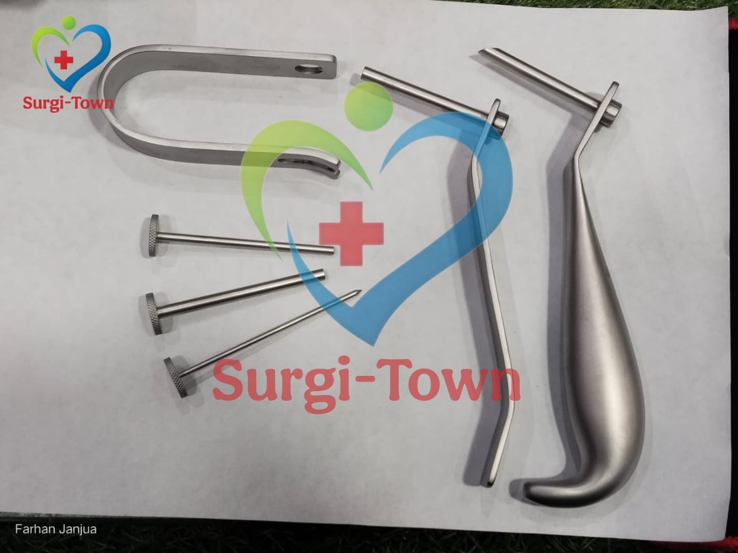 Transbuccal Device Instrument Set With Trocar For Maxillofacial Surgery