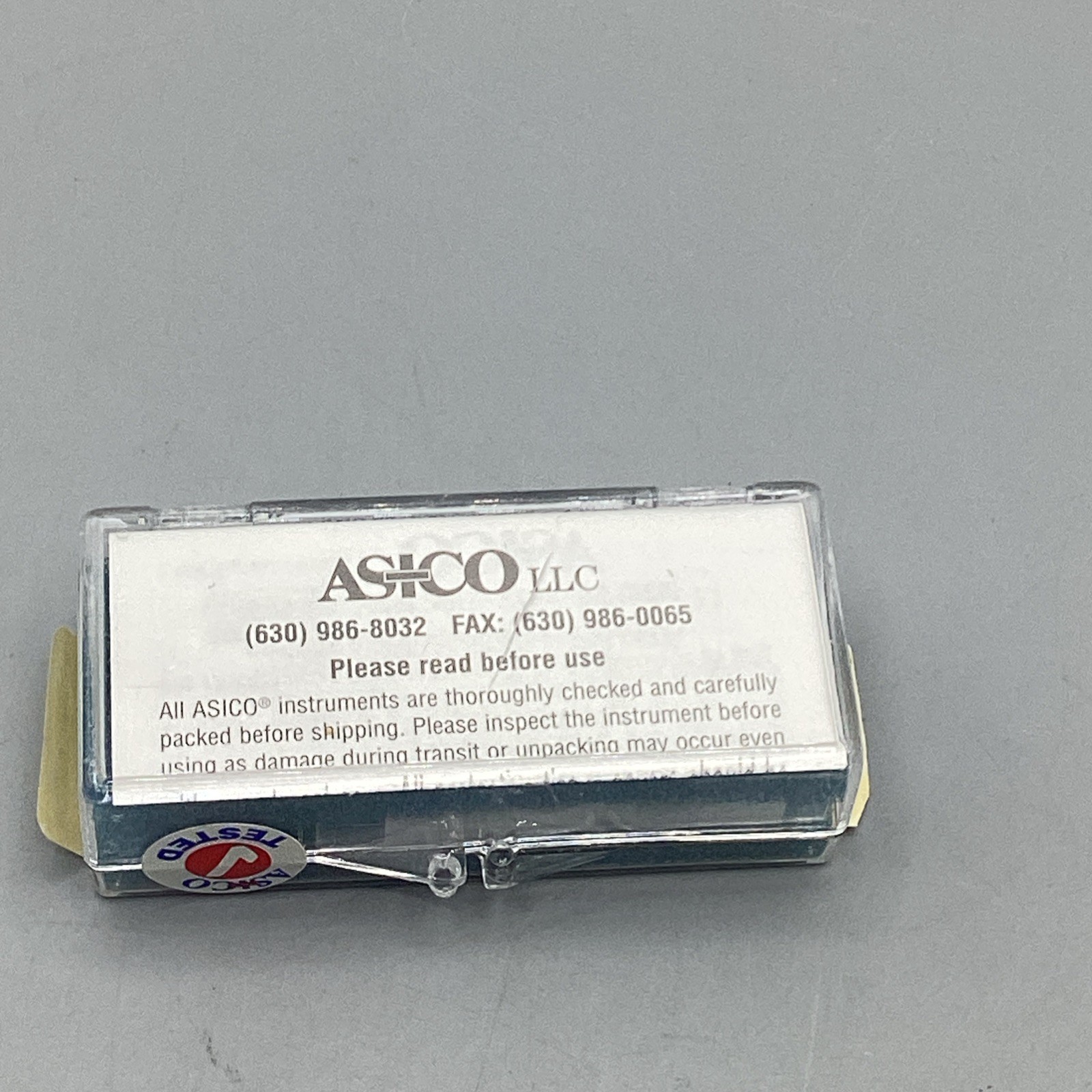 Asico AE-8201H Corneal Trephine 6.5MM-NEW-Factory Sealed