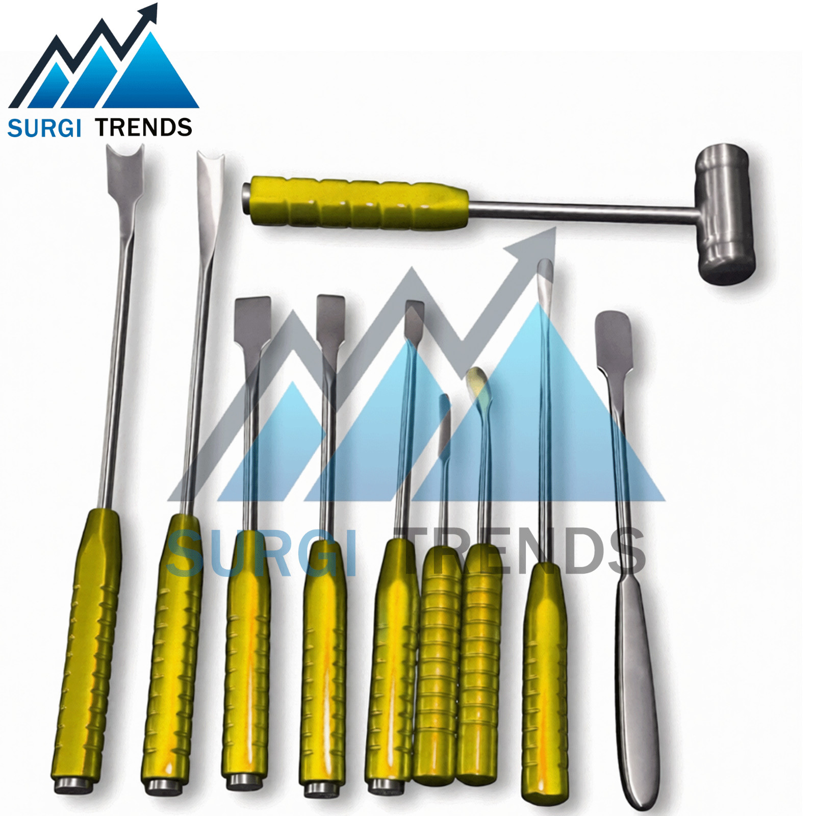 New Periacetabular Osteotomy Instruments Set 10 Pcs Orthopedic Surgical Tools