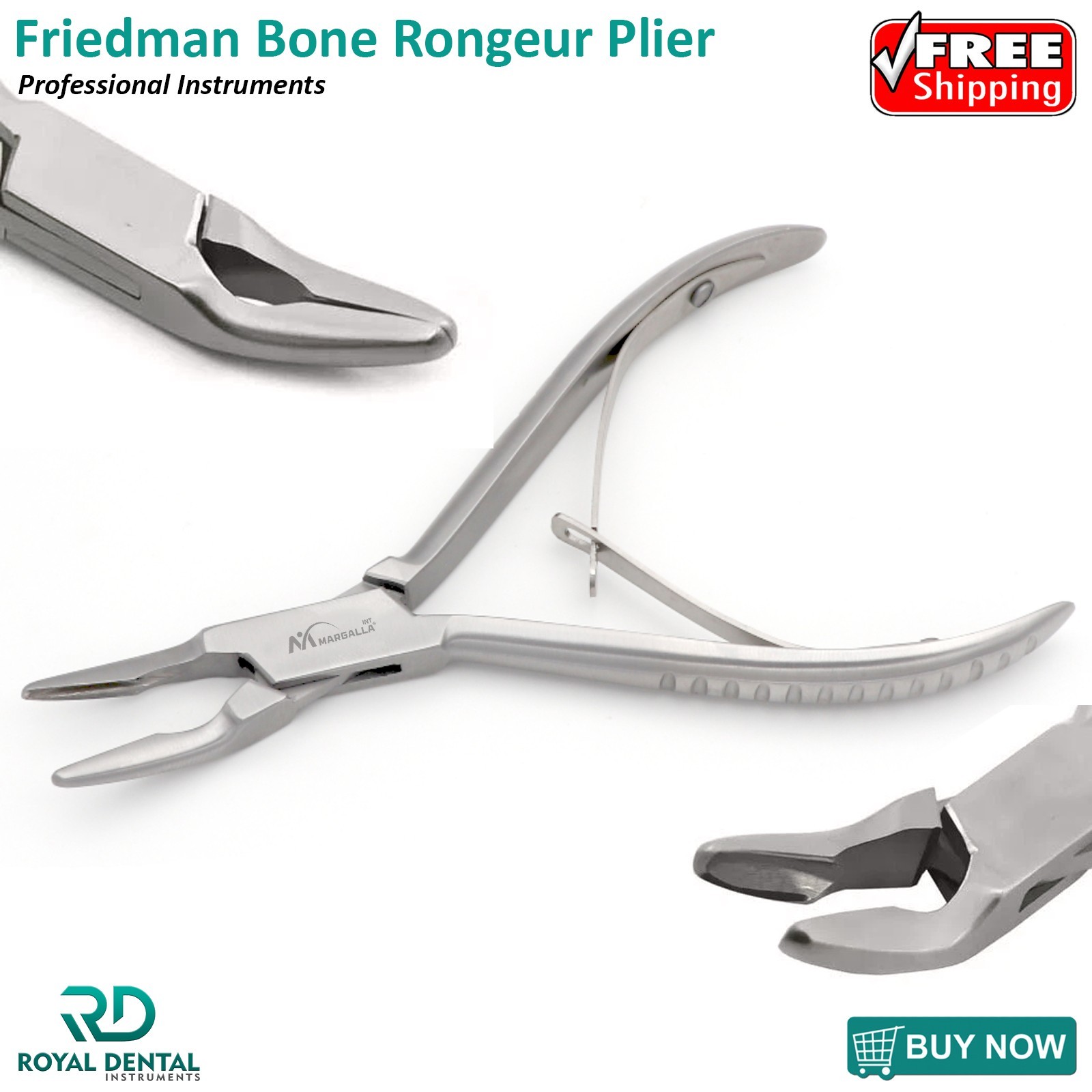 Laminectomy Rongeur Plier 6” Mead Bone Rongeurs Surgical Orthopedic Instruments