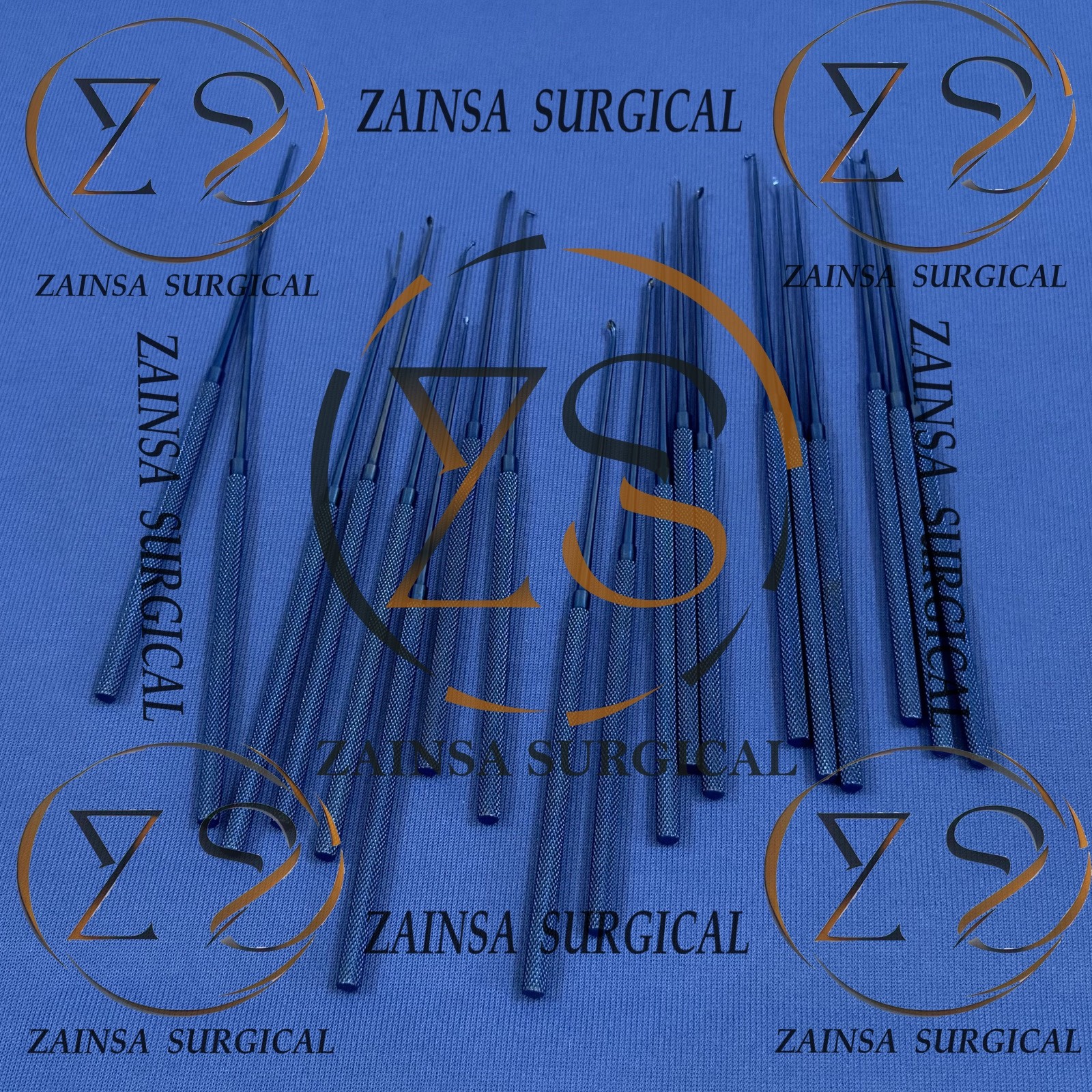 Micro Dissector Expanded Set 20 Pcs Neurosurgery Titanium Instruments Set