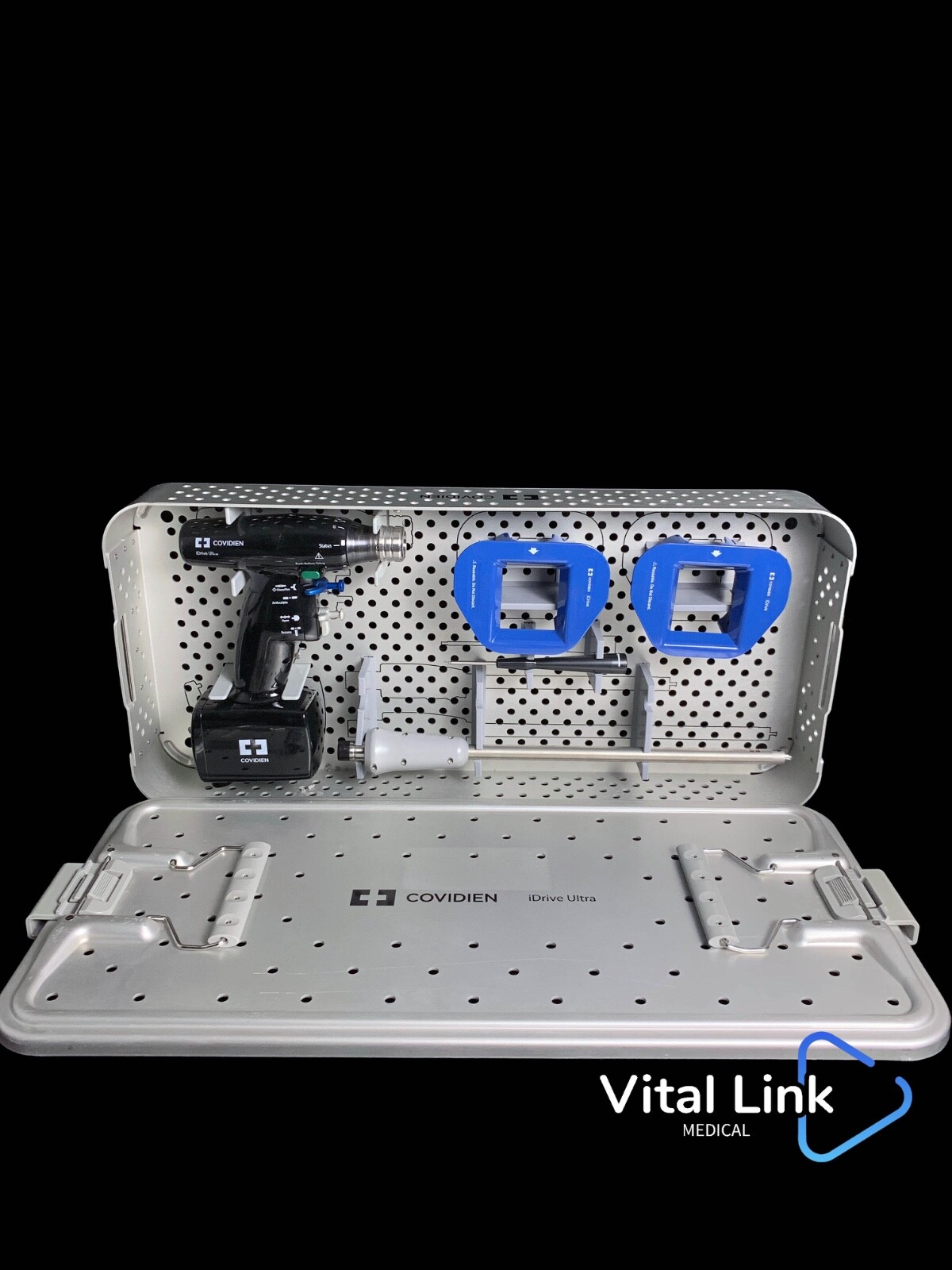 Covidien iDrive Ultra Powered Linear Stapler System w/ Autoclavable Case & More!