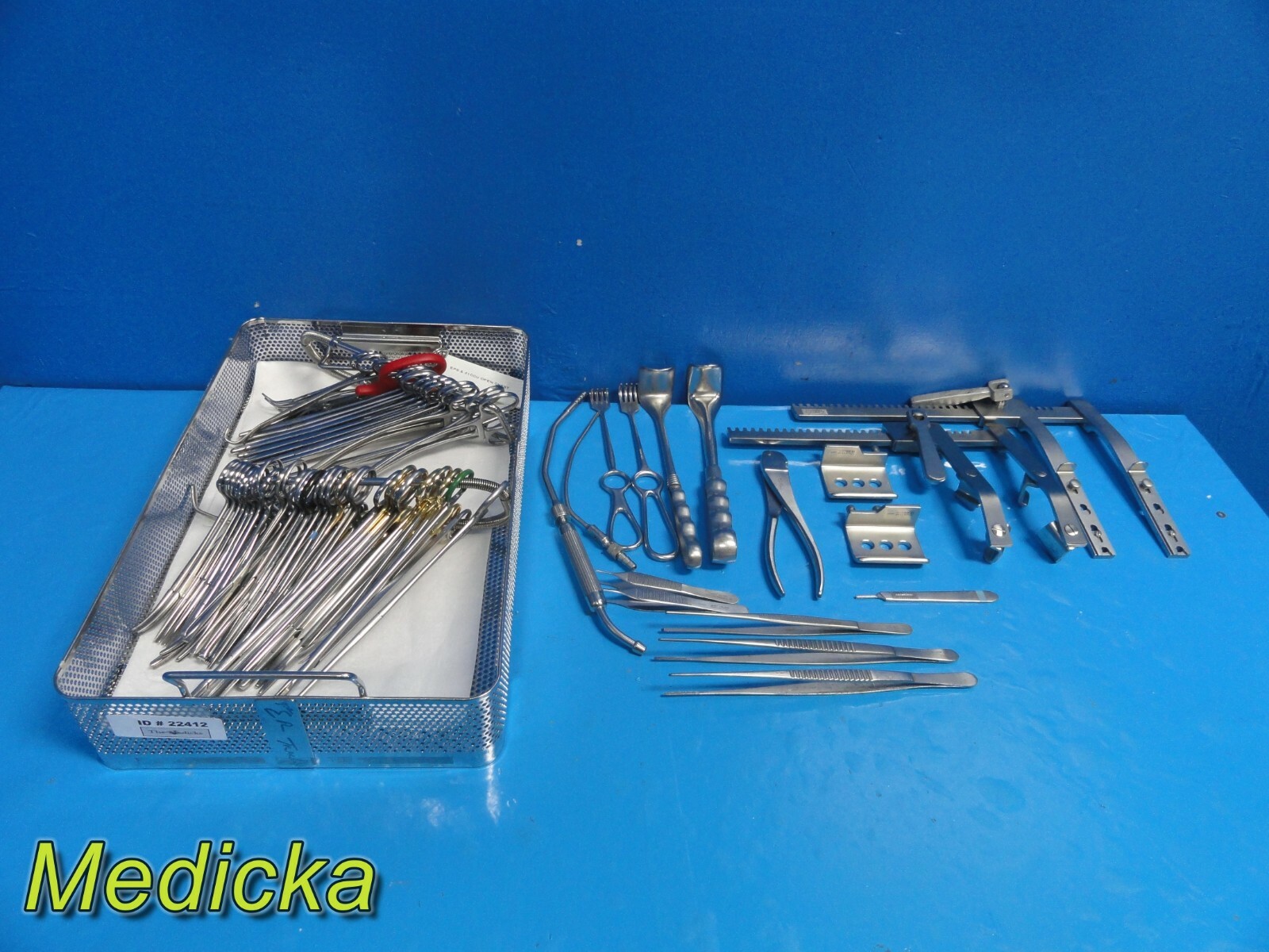67X Jarit V. Mueller COMPLETE PROFESSIONAL OPEN CHEST Instrumentation Set ~22412