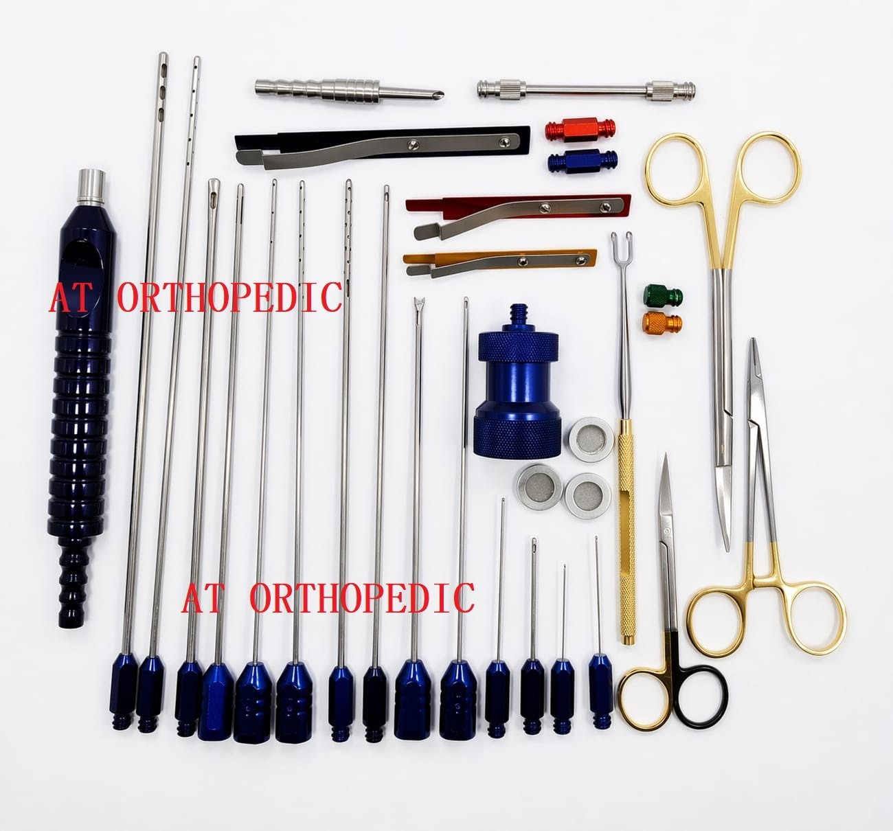 Liposuction Instrument Set OF 40 Lipo Section Kit Plastic Surgery Instruments