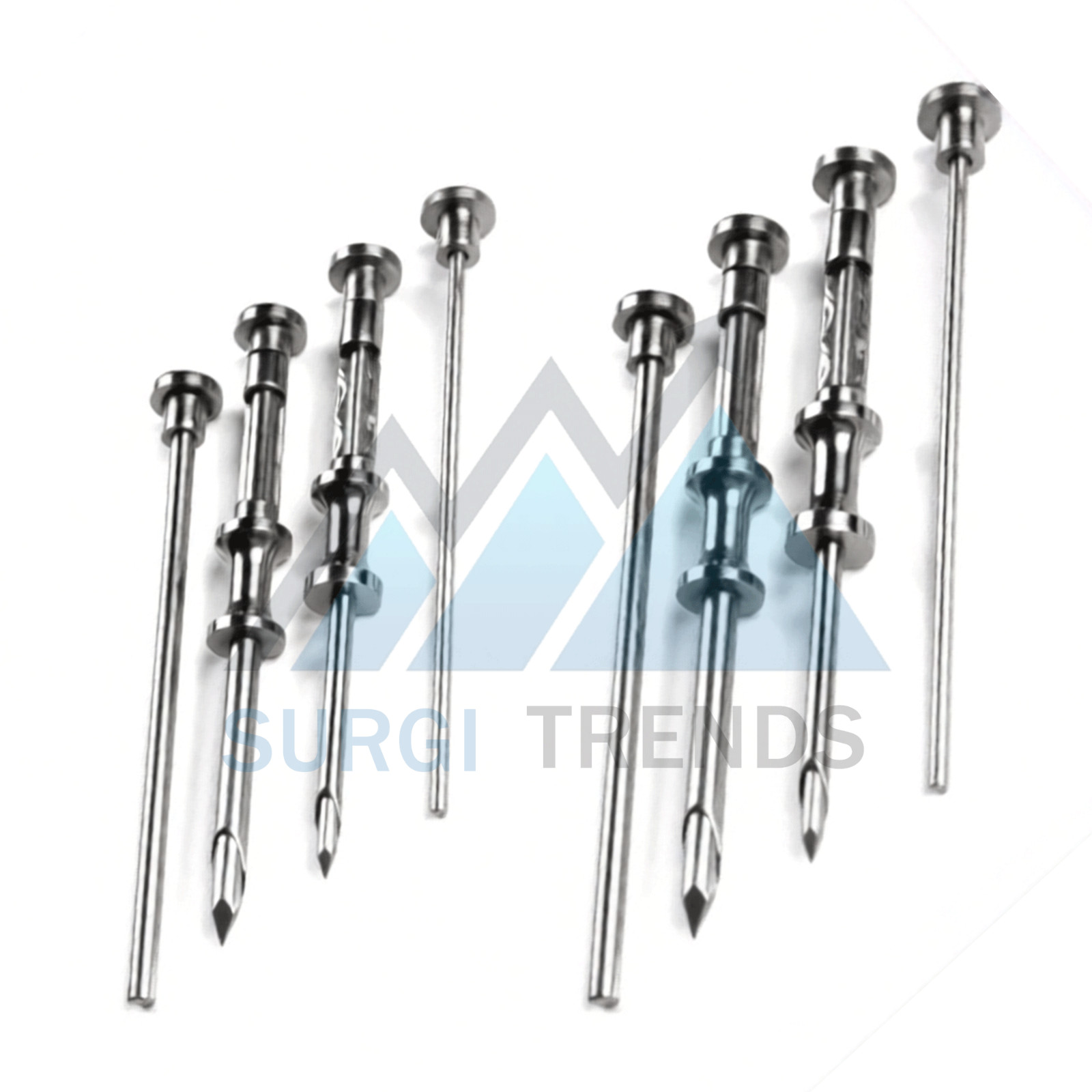 3.5mm & 4.5mm HRT Trocar kit Hormone Replacement Pellet Insertion Trocars 4 Sets
