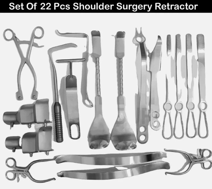 Shoulder Surgery Set 22Pcs Retractor System,German Steel Orthopedic instruments