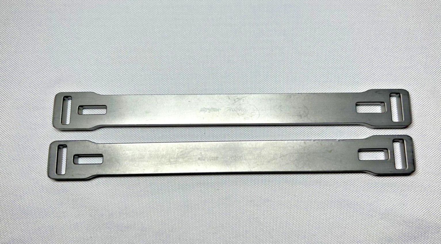 Pair Of 2 Stryker 702905 Variax Elbow Clavicle Orthopedic Bending Iron 8″ Trauma