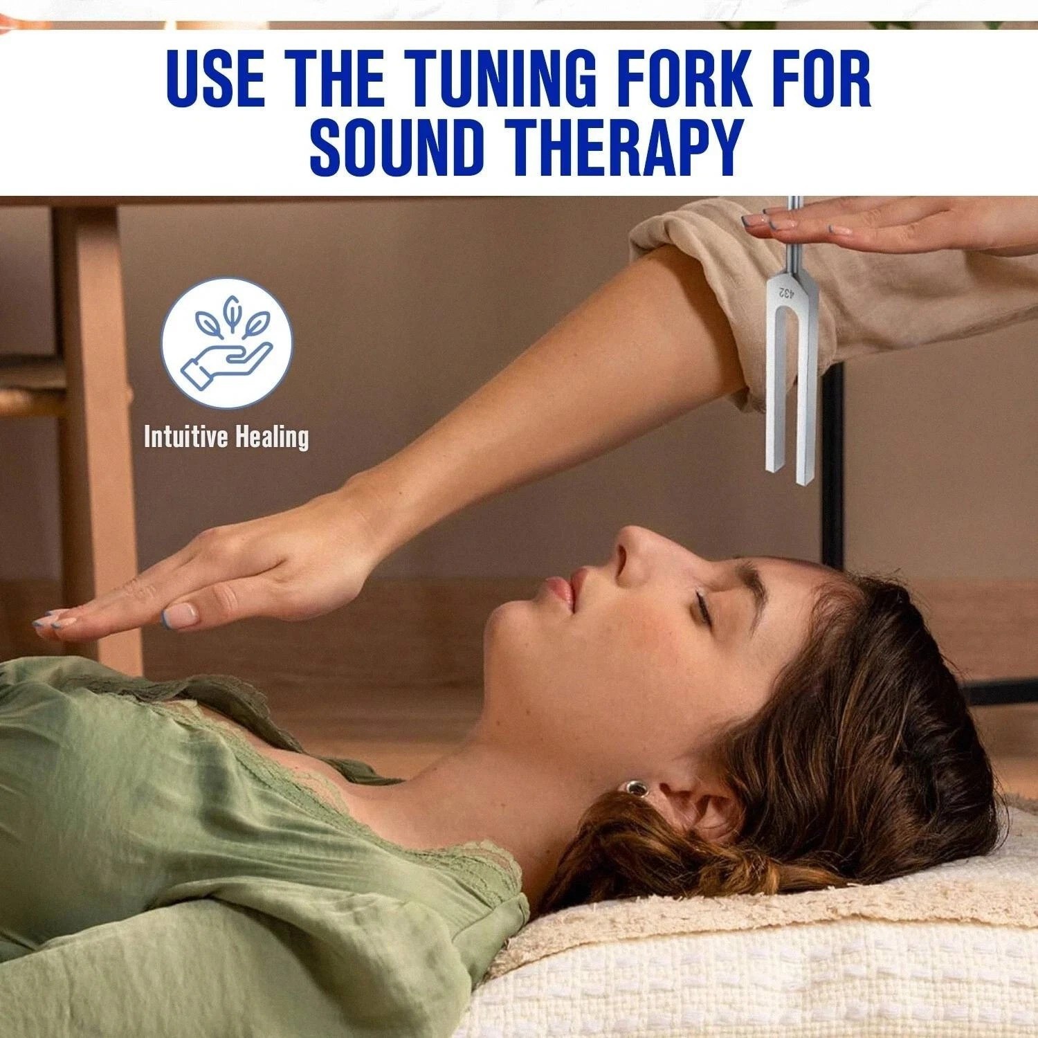 Tuning Fork 9 Pcs Chakra Therapy Holistic sound Healing Set Therapy Musical