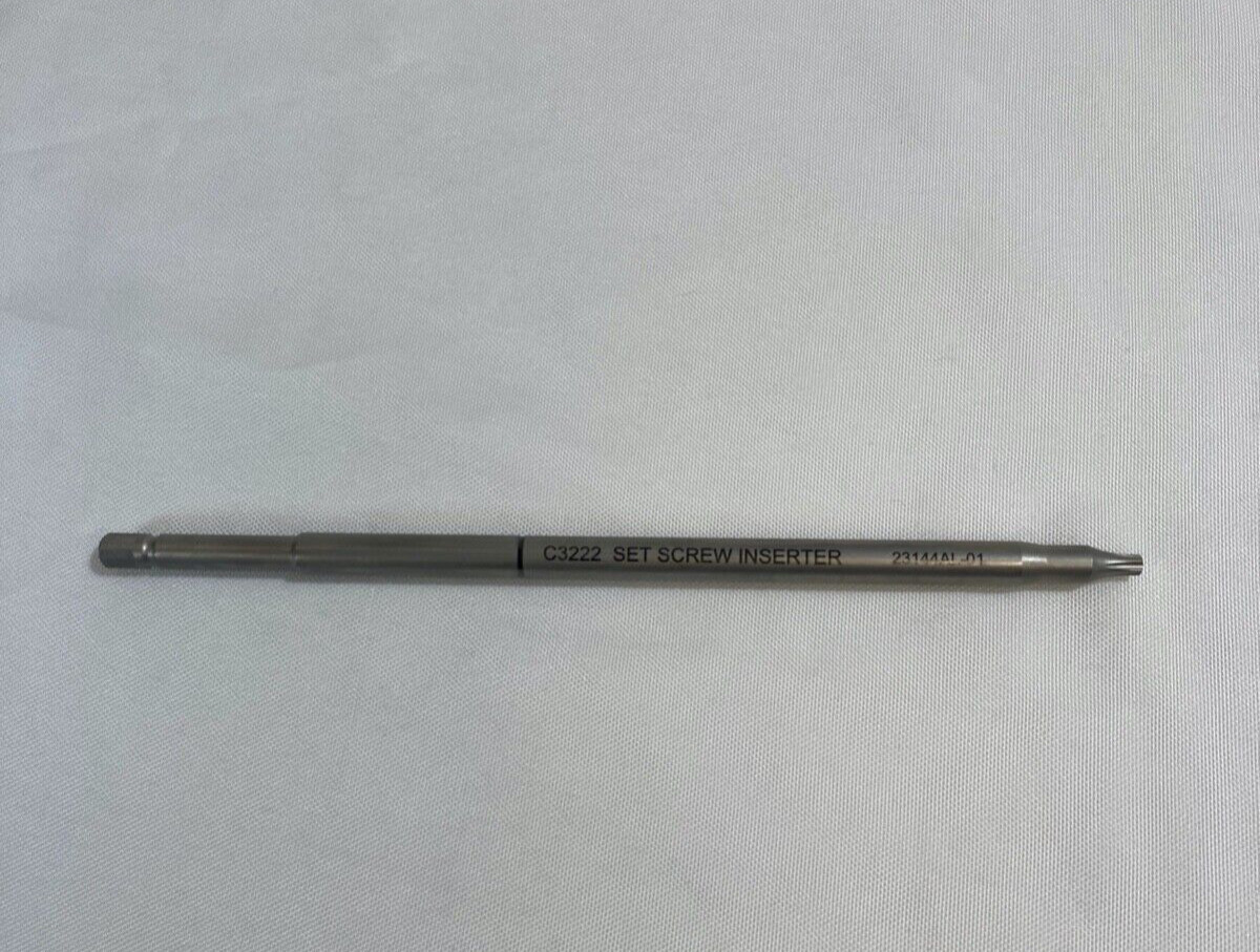 Precision Spine C3222 Set Instrument Driver 1/4″ Connection Large Star Drive