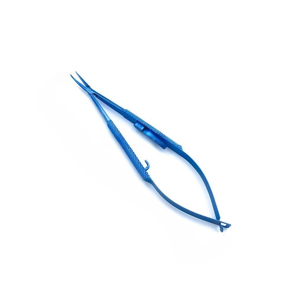 1pcs Titanium Barraquer Needle Holder With lock micro eye surgical instruments