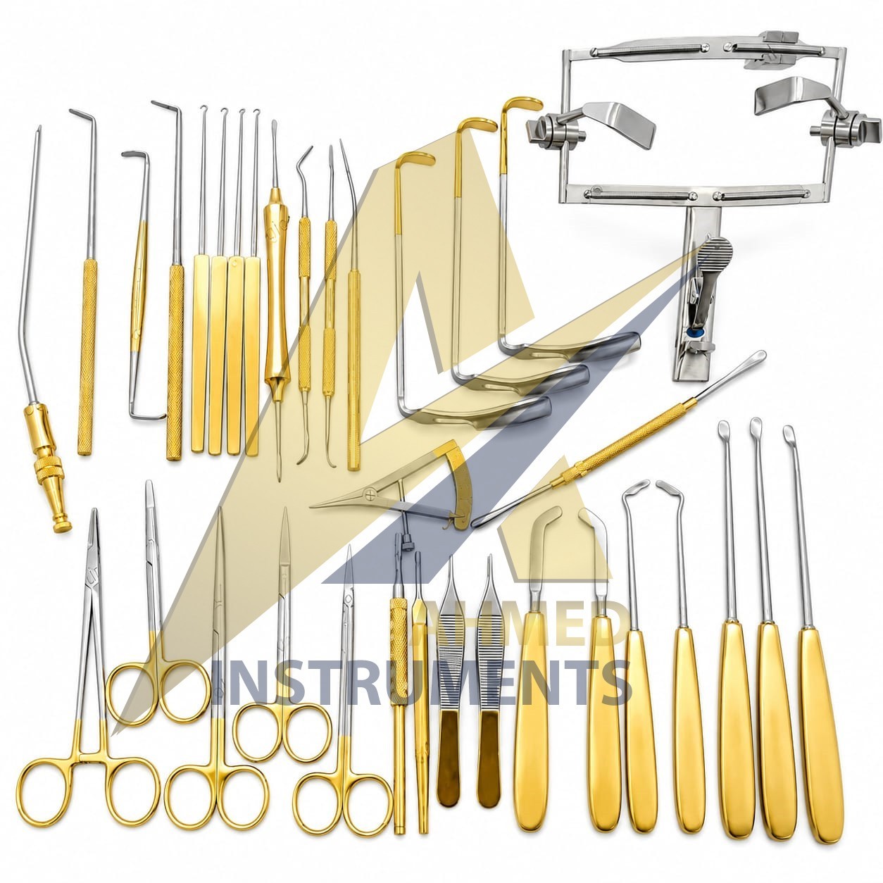 Cleft Lip & Cleft Palate Repair Instruments Set Plastic Surgery Mouth Gag