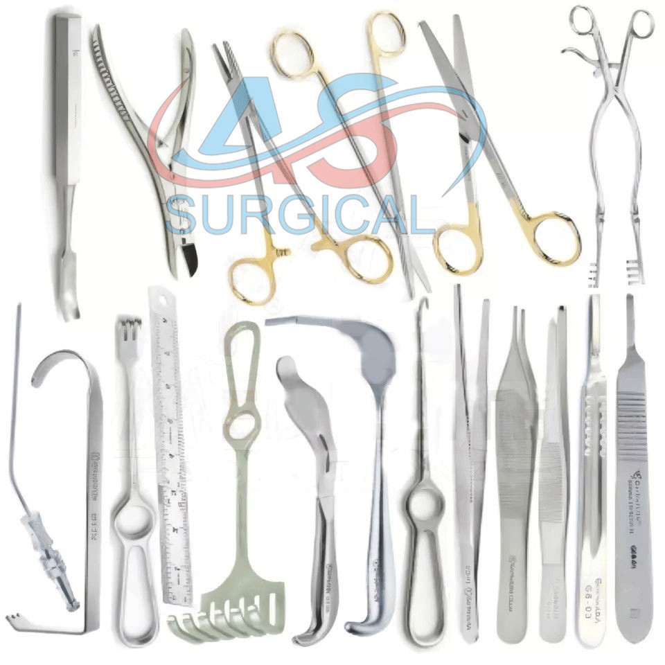 Basic Major Orthopedic 19 Pcs Set Surgical Instruments
