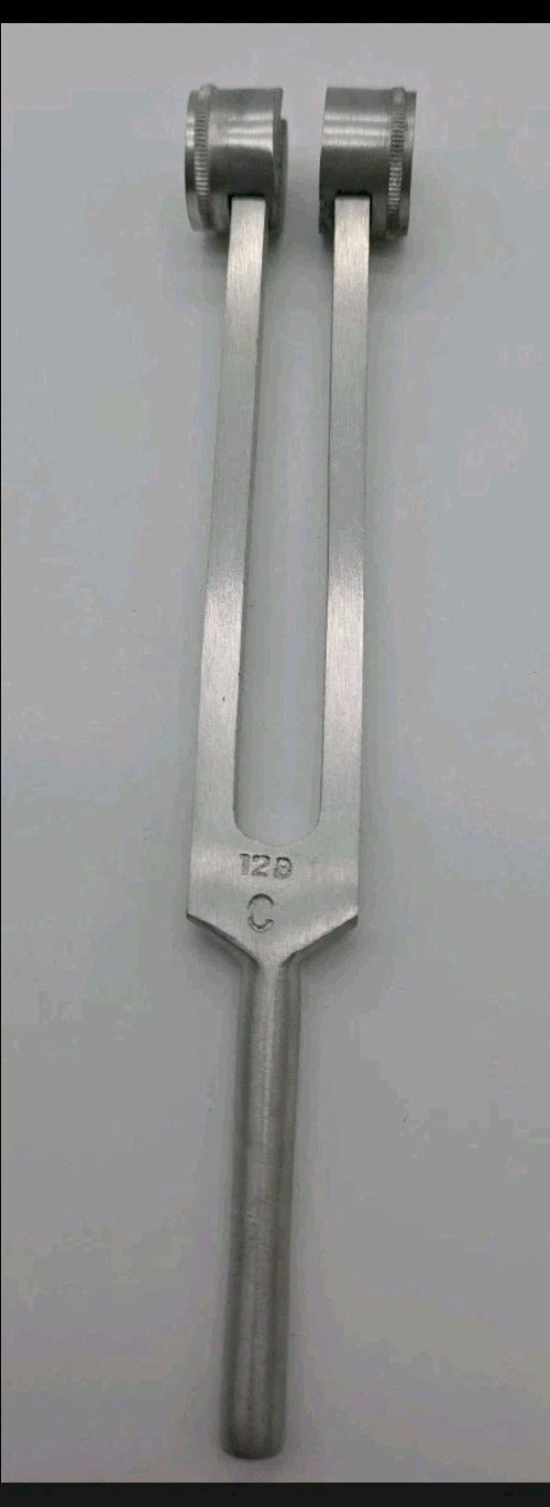 Tuning Fork Set 512 Hz C-Note 128 Hz C-Note 256 Hz C-Note Buck Reflex Hammer New