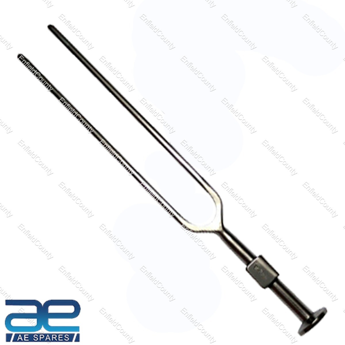 Tuning Fork 128 Hz Chrome Plated Steel Set of 1 Unit New