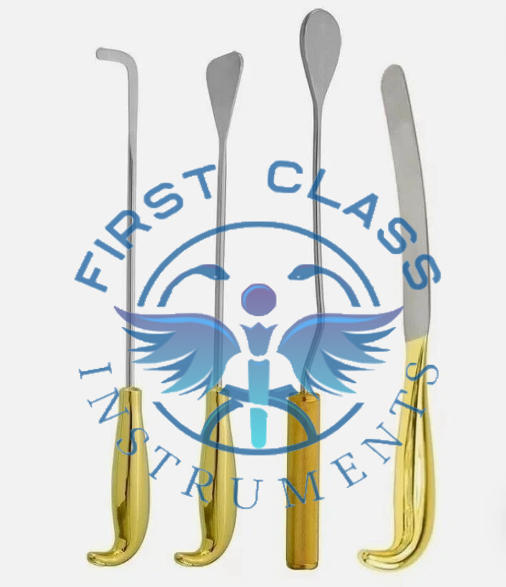 Breast dissector MacCollum Dingman Dissector Spatula 4 PCs Set Top Quality Set