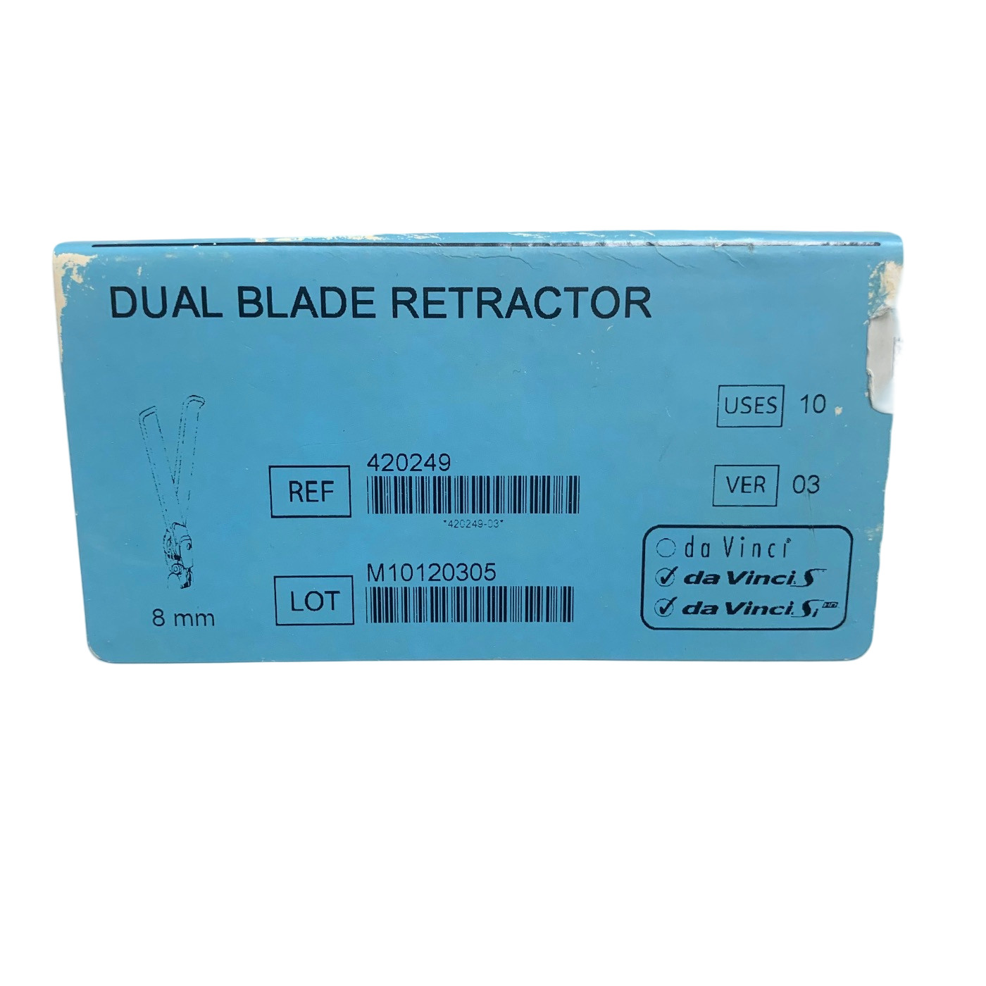 Intuitive Surgical 420249 Da Vinci Dual Blade Retractor (New)