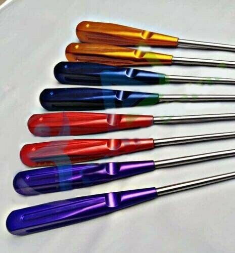 Bone Cervical Curettes Spine Orthopedics Spine Instruments 8 Pieces i