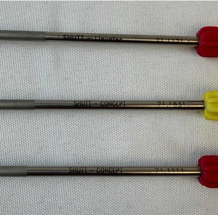 Set of 3 Shutt Linvatec Conmed Concept Mini Precision Arthroscopic Probe Set