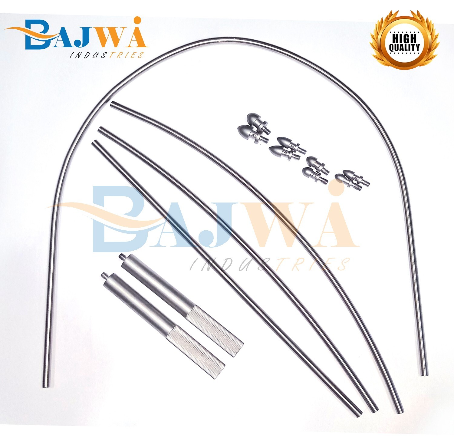 Vascular Set Fistula Tunneler Set of 11 PCs Orthopedic Surgical Instruments