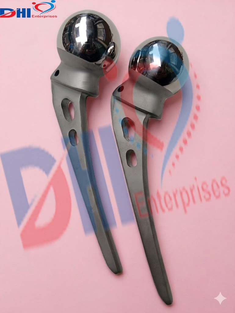 AMP Hip Prosthesis Orthopedic instruments 42mm & 43mm 2 Pcs lot