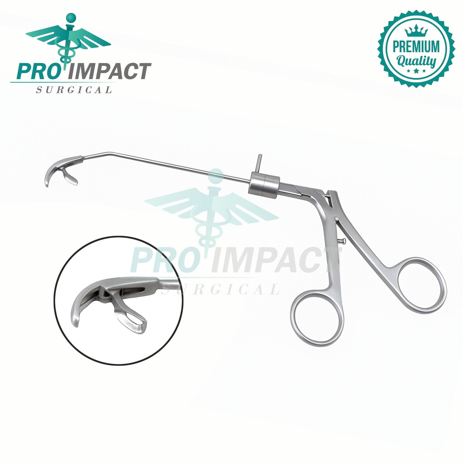 ENT Heuwieser Antrum Grasping Forceps Rotatable ENT Surgical