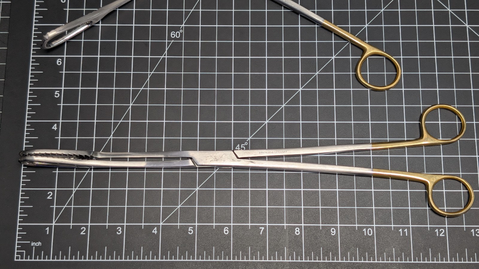 Jarit? Codman? Aesculap? XL Foerster-Ballenger Sponge Tissue Forceps Carbide