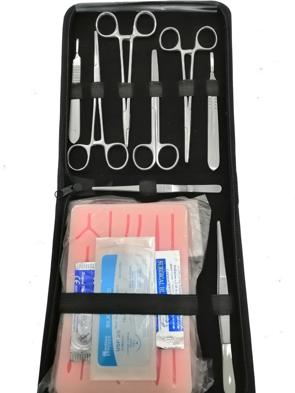 Suturing instruments kit – Surgical Examination set of 13 Pieces Firt Aid kit