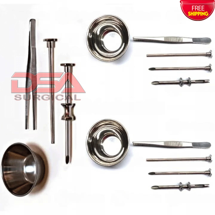 3.5mm HRT Trocar Sets Hormone Replacement Pellet Insertion Trocars 3 Kits