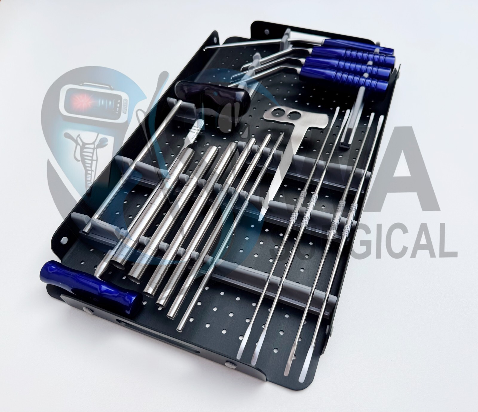 Unilateral Biportal Endoscopic UBE Spine Surgery Set Orthopedic Set, Black Box,