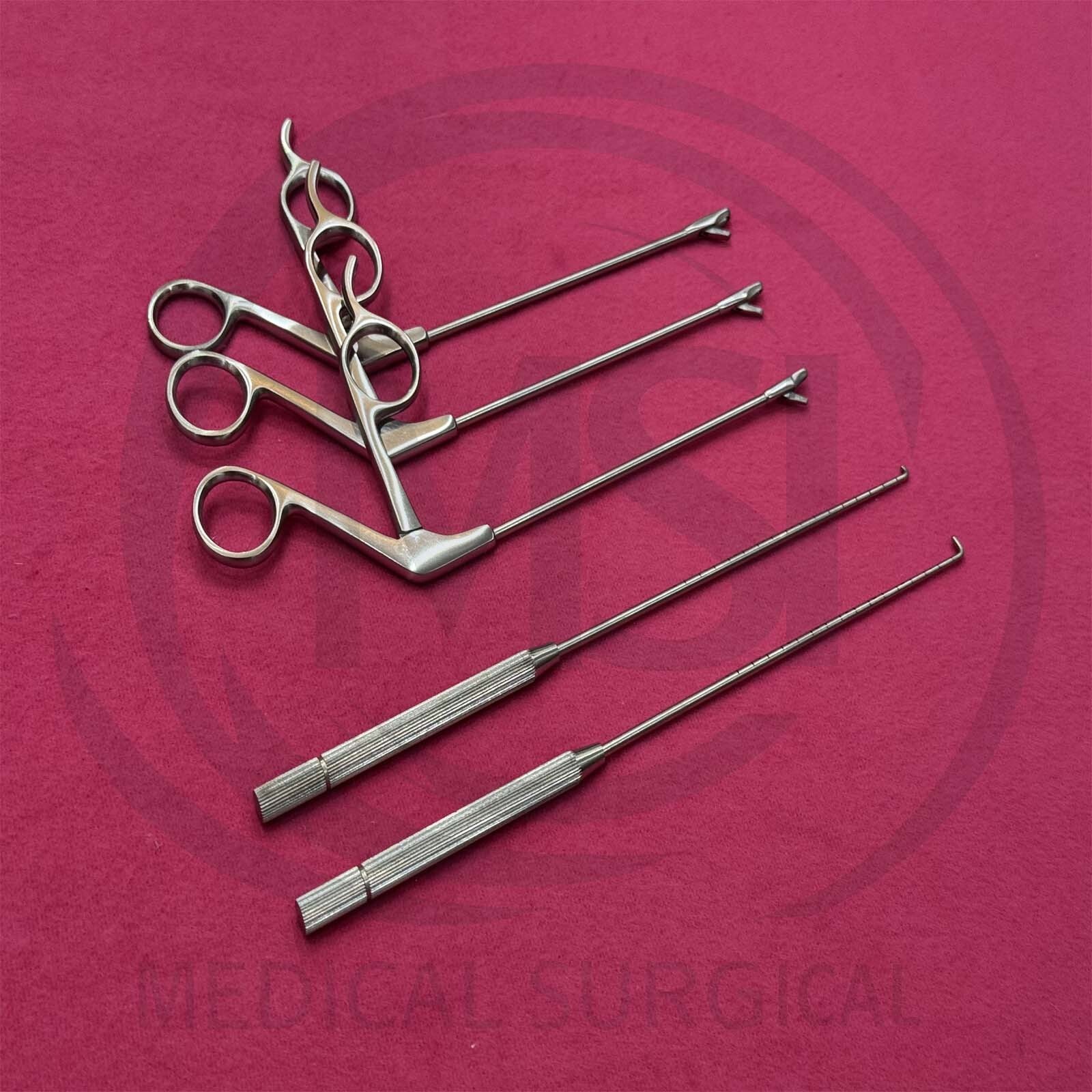 Arthroscopy Punch Forceps and Probe Set of 5 PCs Orthopedics Instruments German