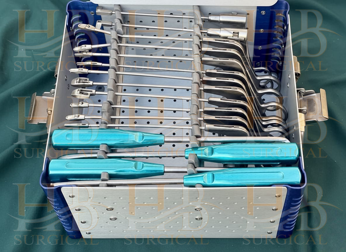 Arthroscopy Forceps Set knee Shoulder surgery set with sterilization Box