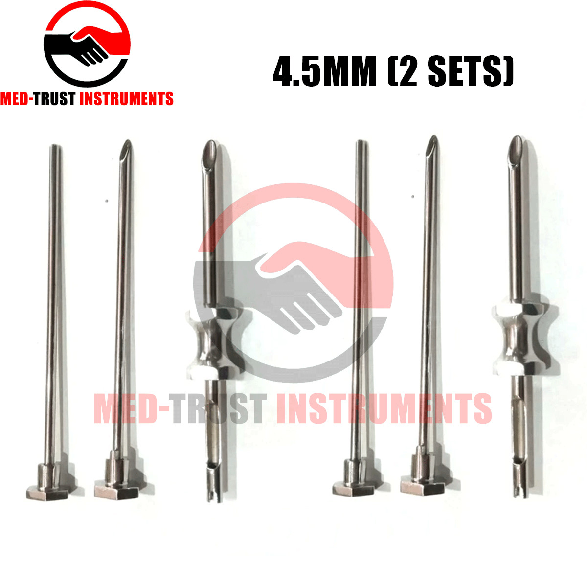 HRT Trocar 4.5mm Pellet Insertion Kit 2 Sets Surgical Instrument
