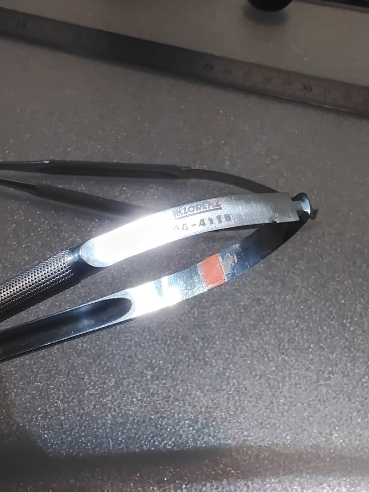 W Lorenz 04-4115 & Aesculap Gerald Microforceps