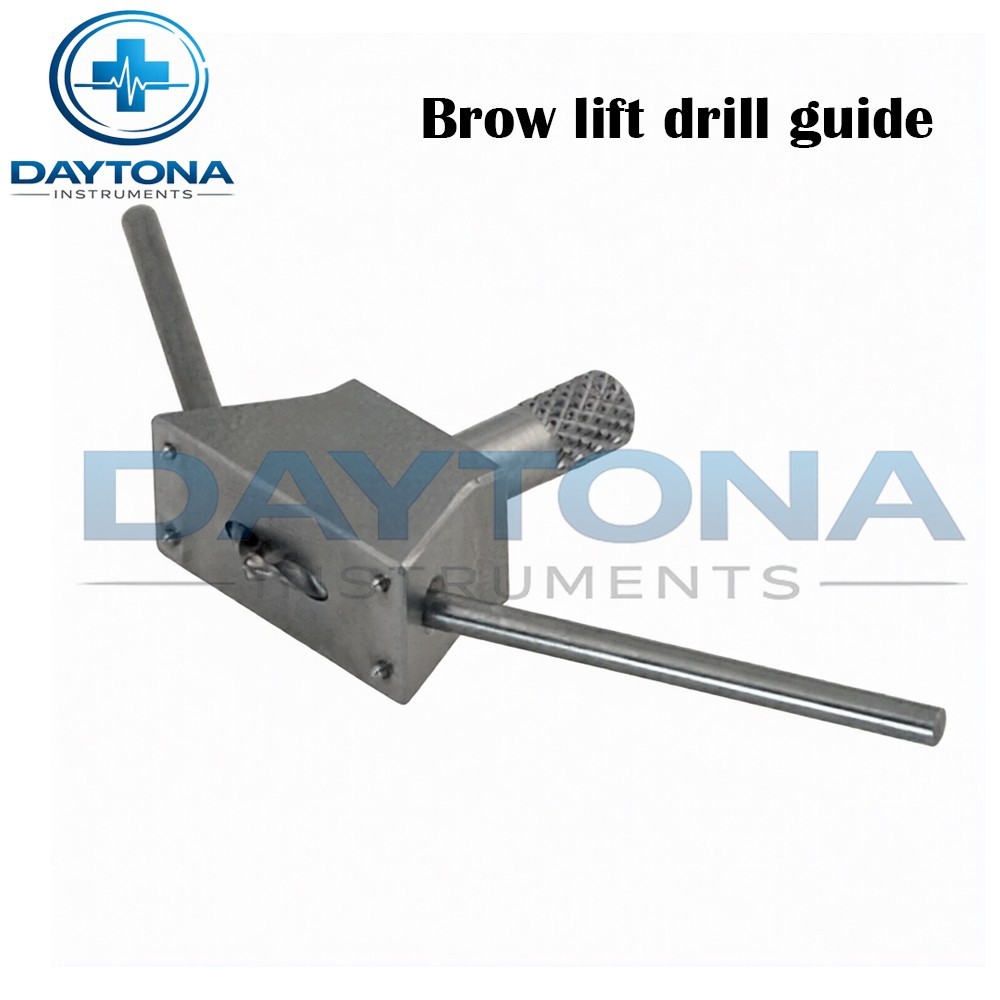 Brow lift drill guide