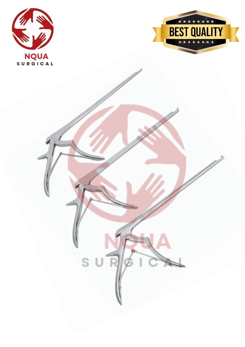 Orthopedic Kerrison Rongeurs Set of 3 Pcs – Spine Surgery Surgical Tools