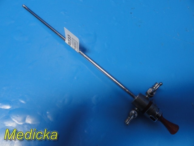 Circon ACMI Model G117 Size 17Fr Cysto-Urethroscope Sheath W/ Obturator ~ 38733