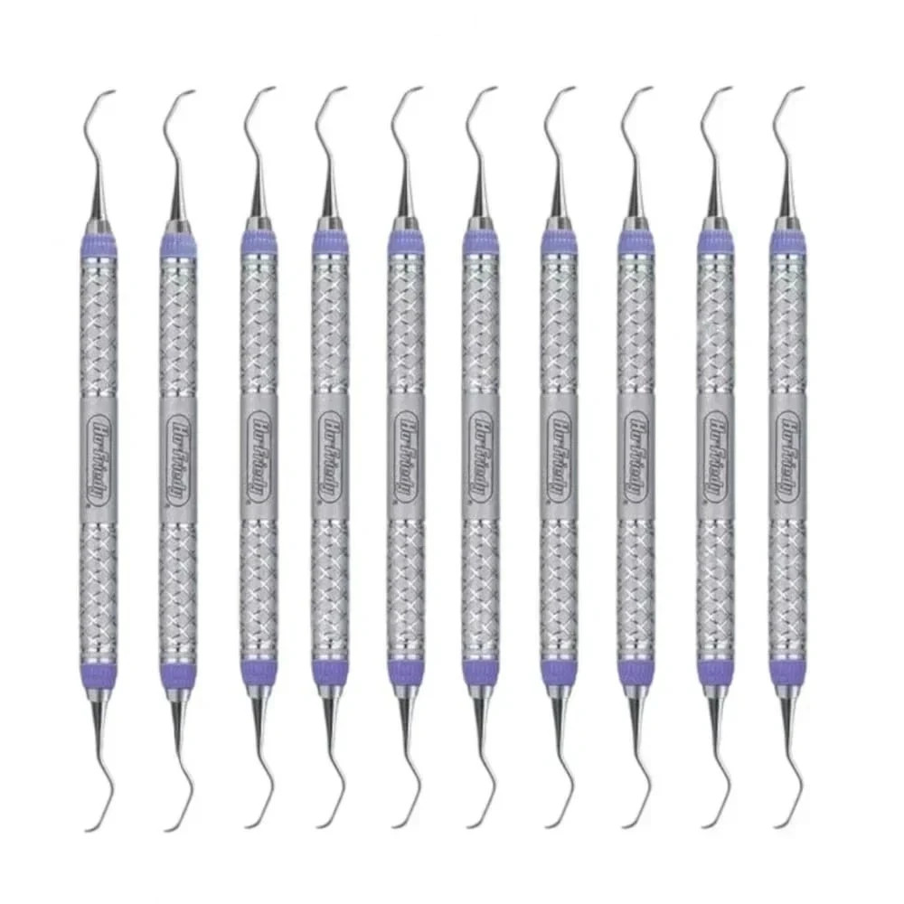 10x Hu-Friedy SC4R/4L9E2 Double End Columbia University #4R/4L Curette #9 Handle