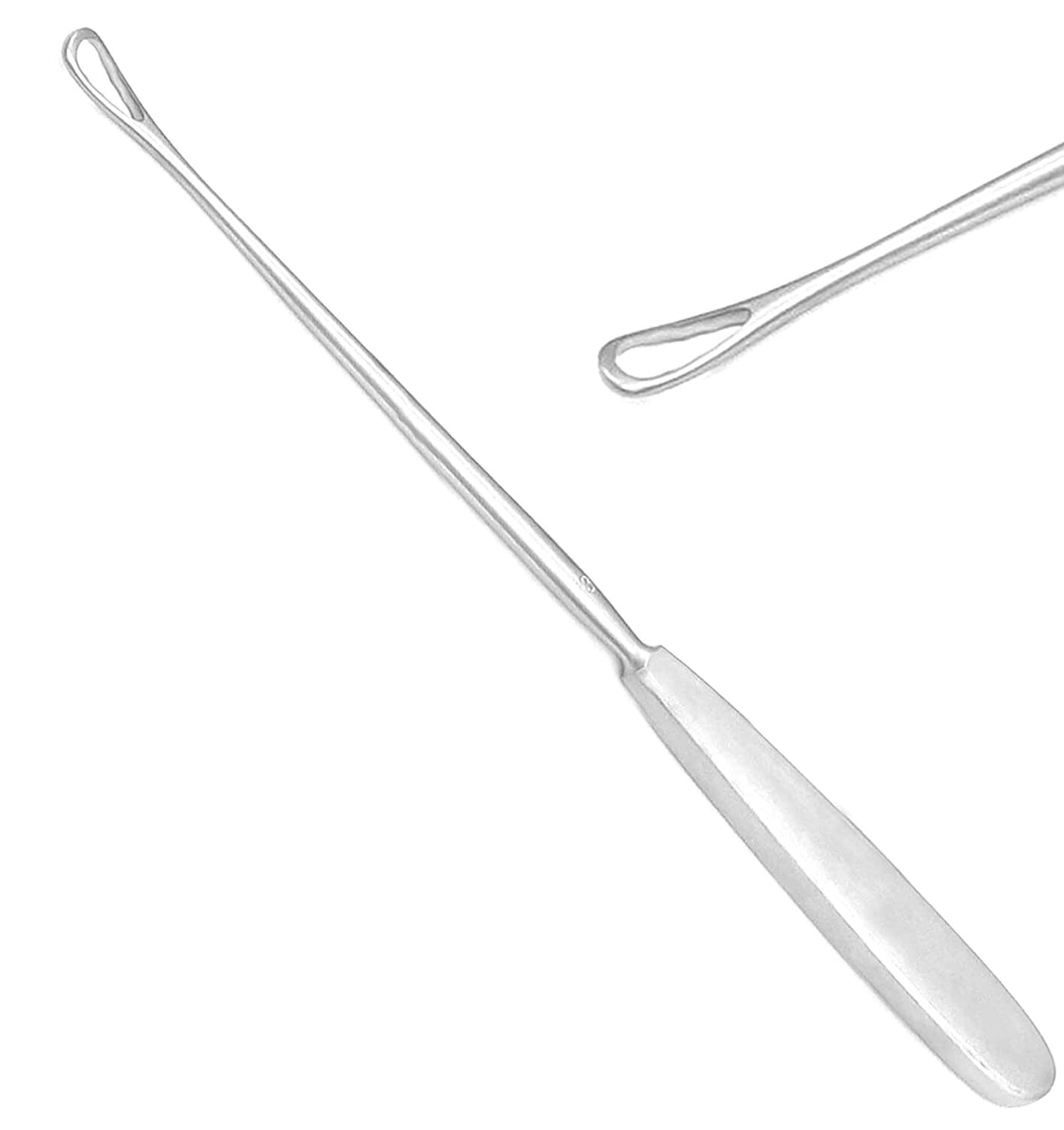 Sims Uterine Curettes 10″ # 4 Blunt Blade Surgical Gynecoloy Instruments